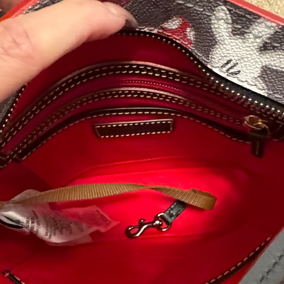 Dooney & Bourke Disney Mickey and Minnie Crossbody Bag - Picture 3 of 16